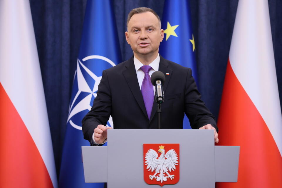 Prezydent Andrzej Duda / autor: 	PAP/Leszek Szymański