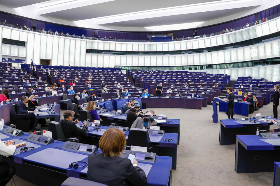 Parlament Europejski w Strasburgu  / autor: PAP/EPA