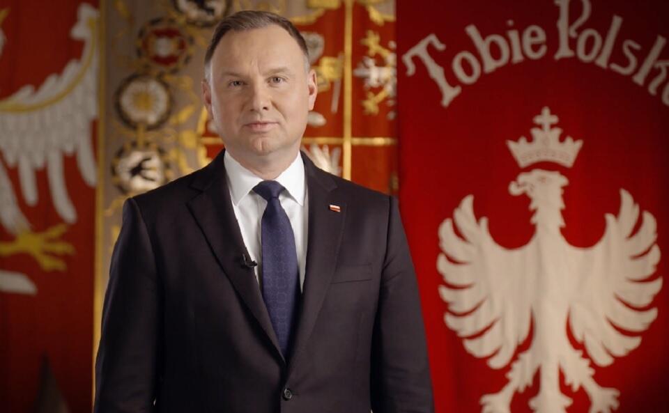 Prezydent Andrzej Duda / autor: Screen wideo KPRP