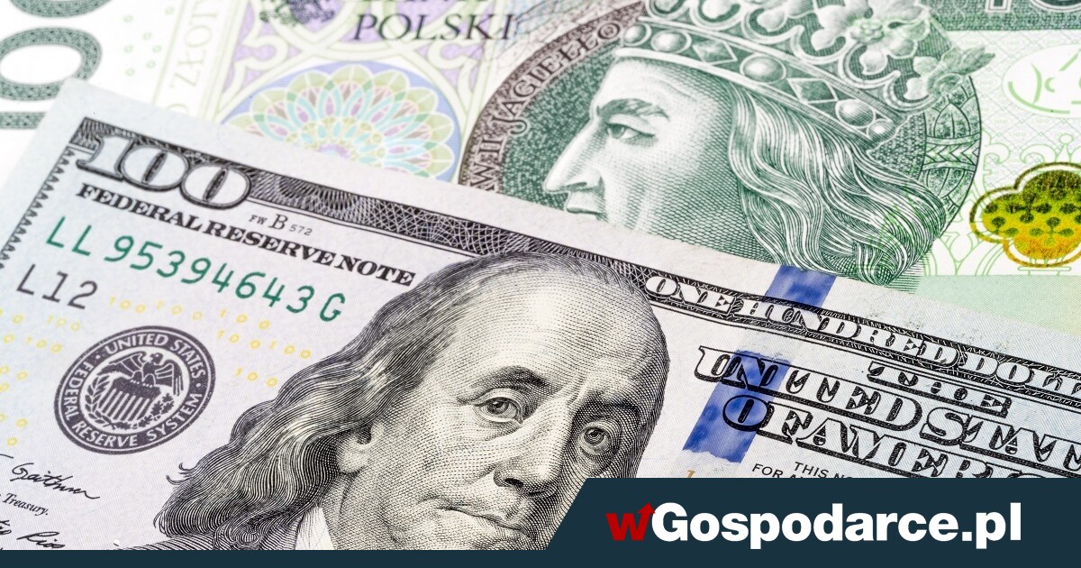 Złoty kończy kwiecień mocniejszy do dolara