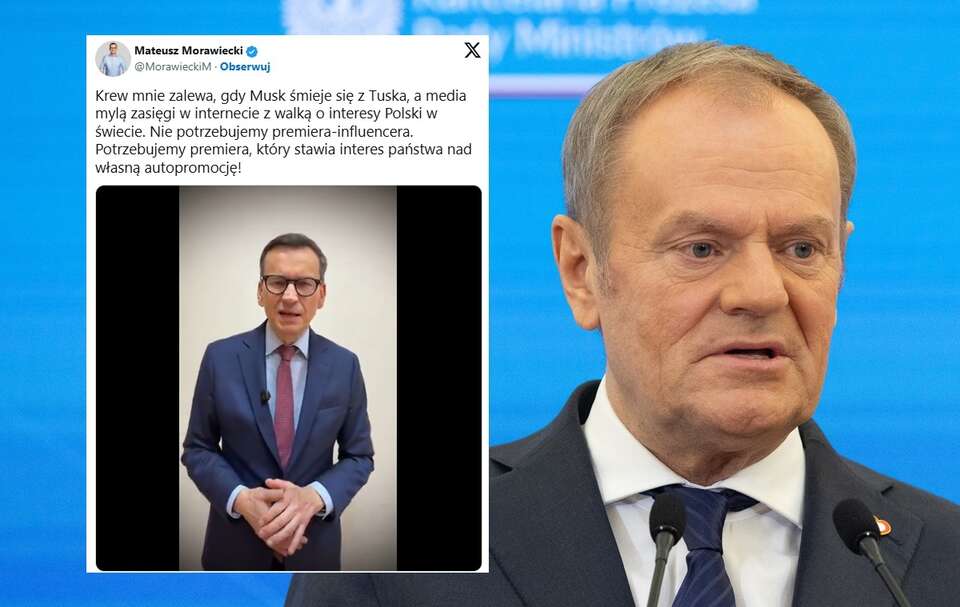 Morawiecki: Nie potrzebujemy premiera-influencera