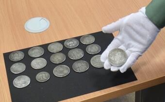 KAS udaremniła przemyt 16 srebrnych monet z czasów carskich