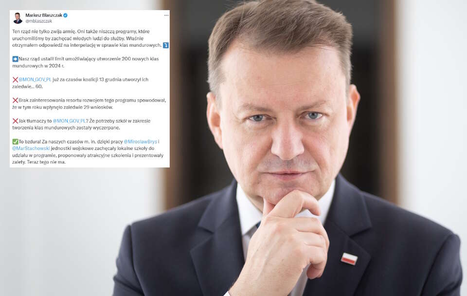 Mariusz Błaszczak  / autor: Fratria