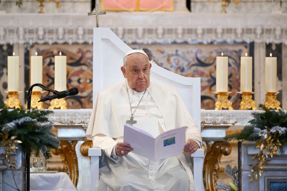 Papież Franciszek / autor: PAP/EPA/ETTORE FERRARI