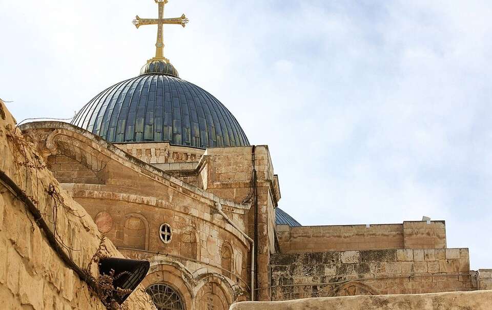Kopuła bazyliki Grobu Bożego, Jerozolima  / autor: Vatican Media