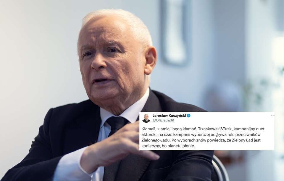 Jarosław Kaczyński / autor: Fratria