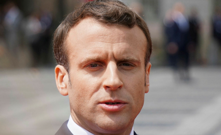 prezydent Francji Emmanuel Macron / autor: Fratria