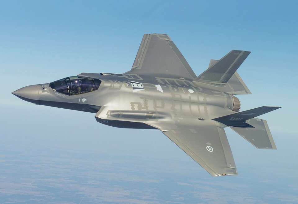 Norweski myśliwiec F-35 Lightning II / autor: wikimedia commons/Kaszynzki, Lockheed Martin/ <https://creativecommons.org/licenses/by/2.0/>
