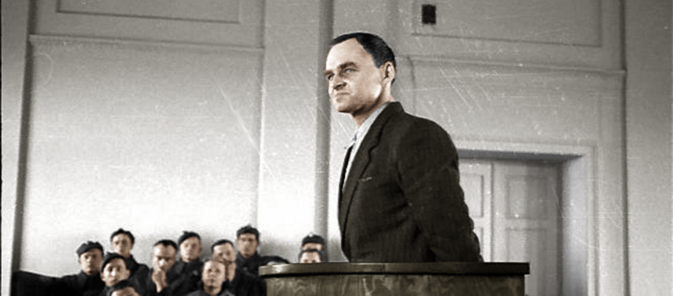    / autor: Witold Pilecki w trakcie procesu/wikipedia.pl