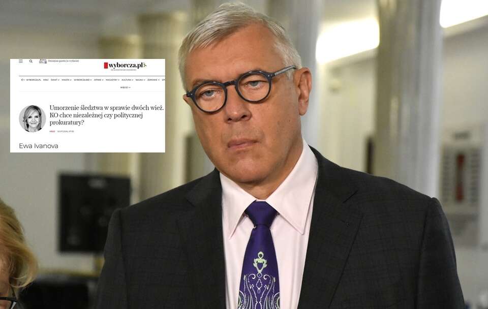 Mec. Roman Giertych / autor: Fratria/screenshot wyborcza.pl