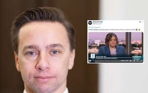 Wicemarszałek Sejmu Krzysztof Bosak z Konfederacji / Post z nagraniem profilu WolnośćTV (screen z X) / autor: Fratria/X-WolnośćTV (screen)