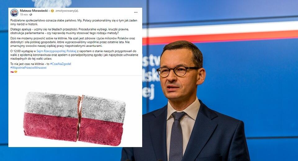 Mateusz Morawiecki / autor: Fratria/Facebook