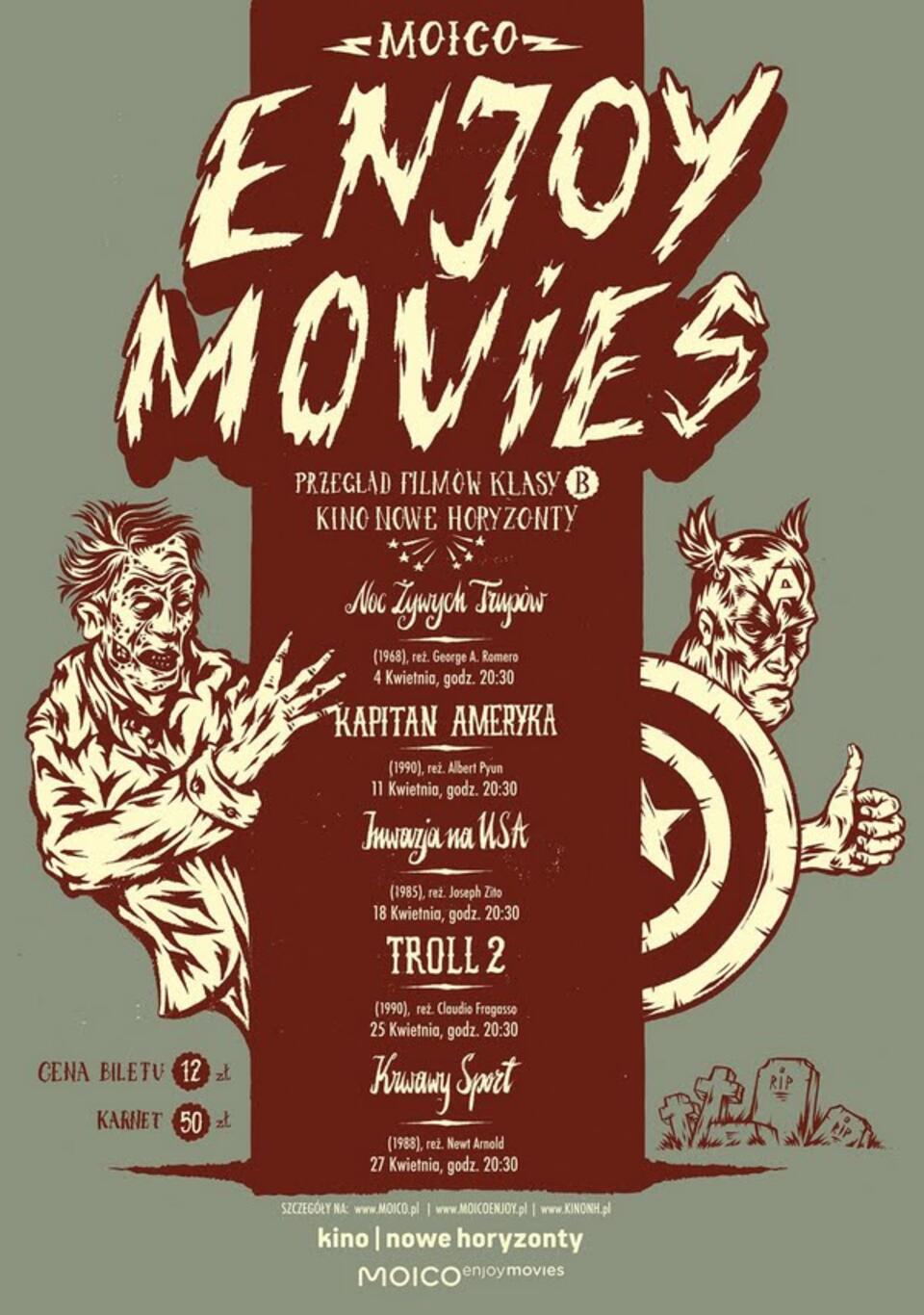 Finał Moico Enjoy Movies czyli filmy klasy B, które kochamy. ZOBACZ