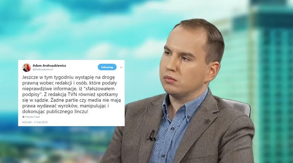 Adam Andruszkiewicz, wiceminister cyfryzacji / autor: Telewizja wPolsce.pl; Twitter