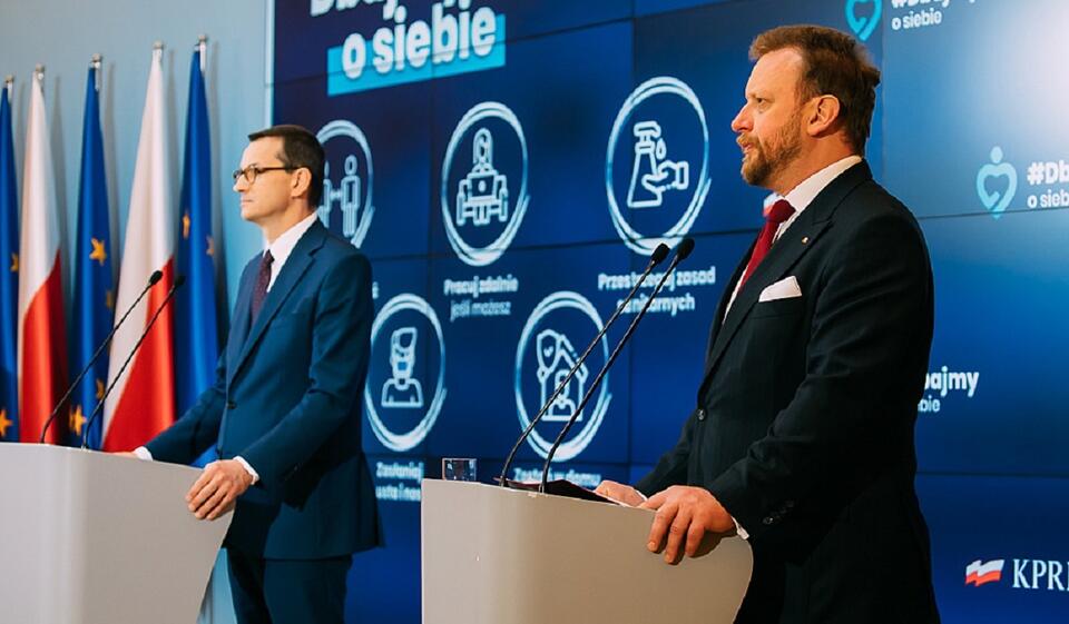 Mateusz Morawiecki/Łukasz Szumowski / autor: PiS Flickr