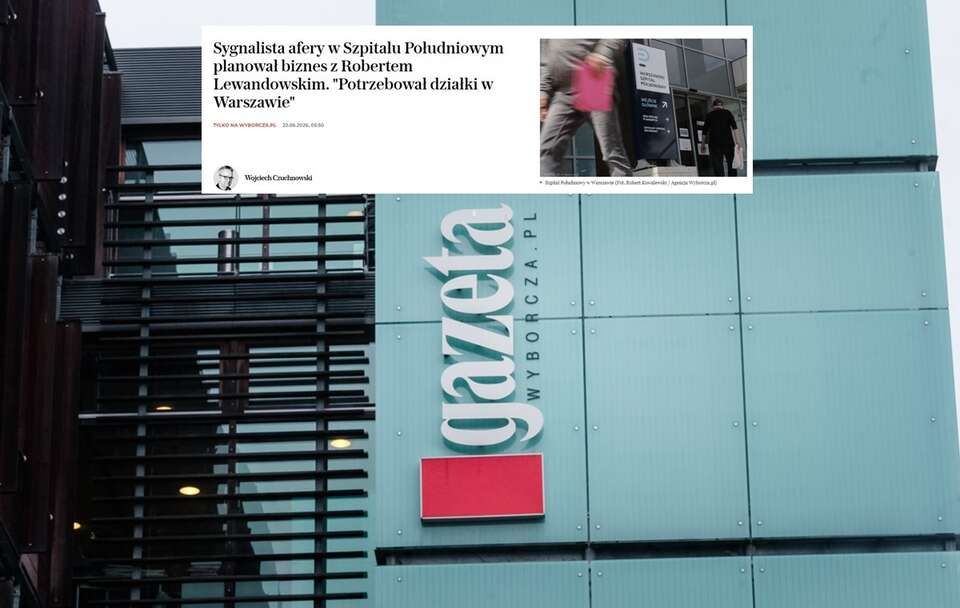 Siedziba "Gazety Wyborczej" / autor: Fratria/screenshot wyborcza.pl