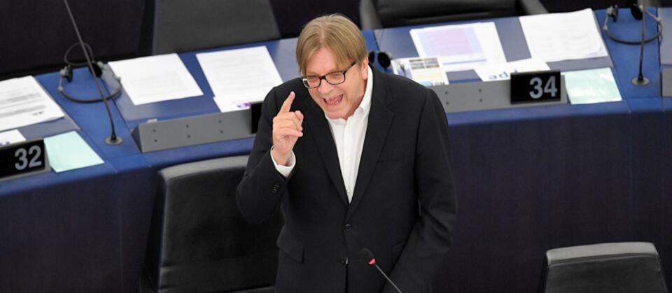Guy Verhofstadt / autor: PAP/Radek Pietruszka
