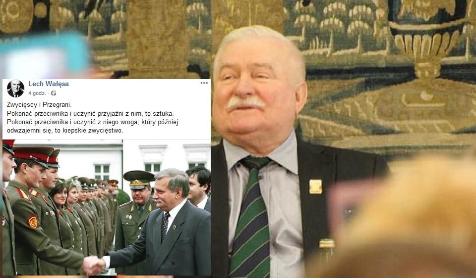 Lech Wałęsa / autor: M.Czutko/screen Facebook/Lech Wałęsa