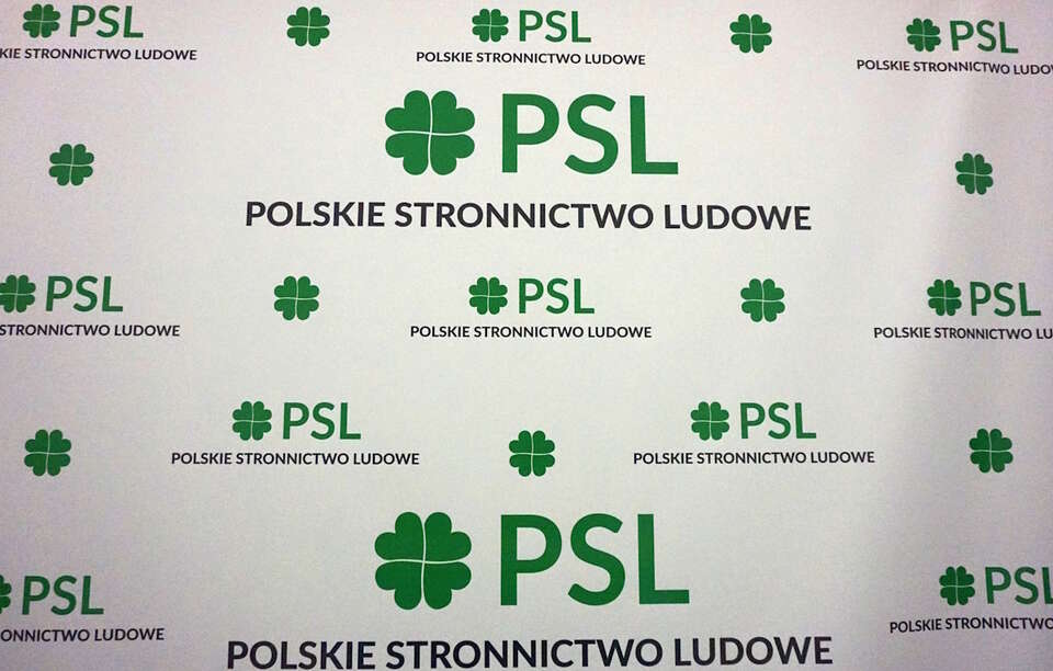 Baner z logo PSL / autor: Fratria
