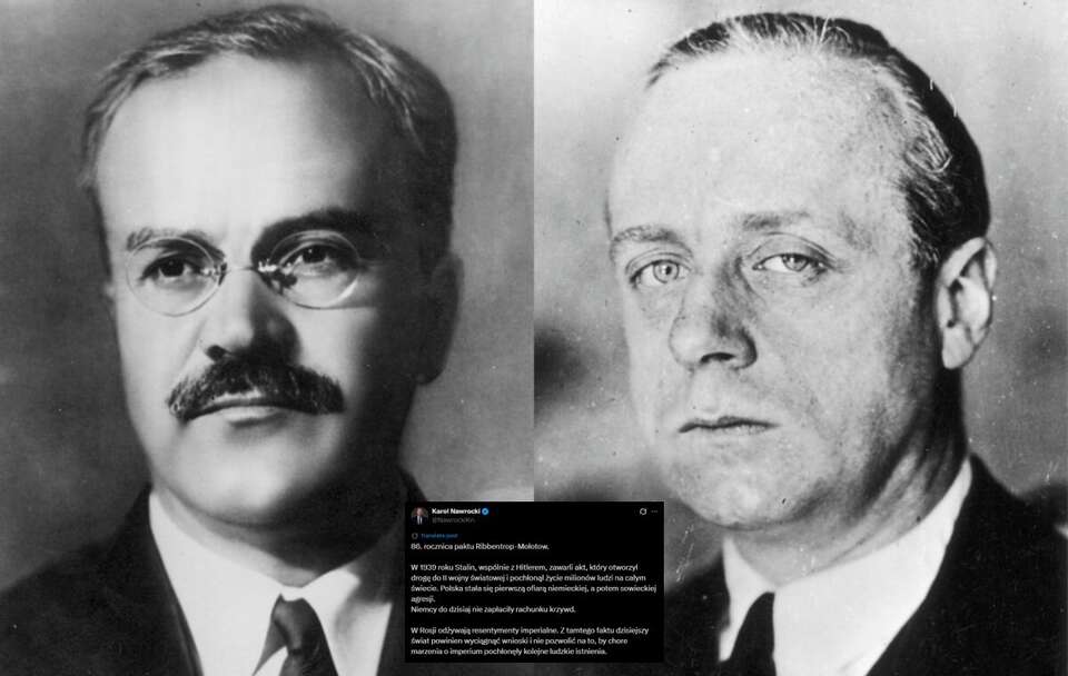 Mołotow i Ribbentrop / autor: Narodowe Archiwum Cyfrowe