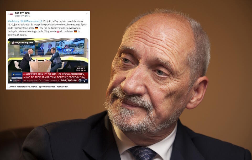 Antoni Macierewicz / autor: Fratria / twitter.com/TOPTVPINFO