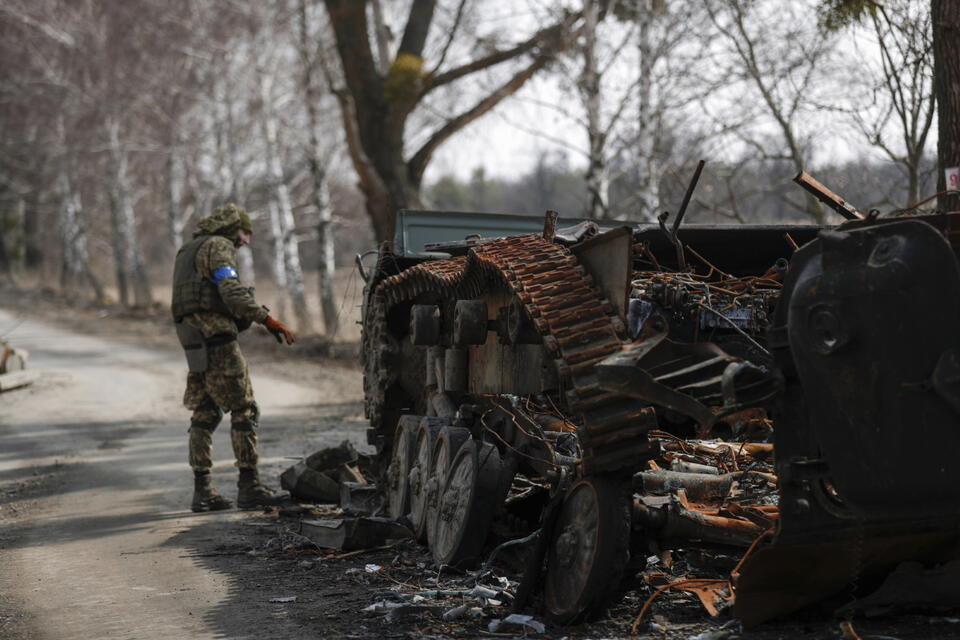 Wojna na Ukrainie / autor: PAP/EPA