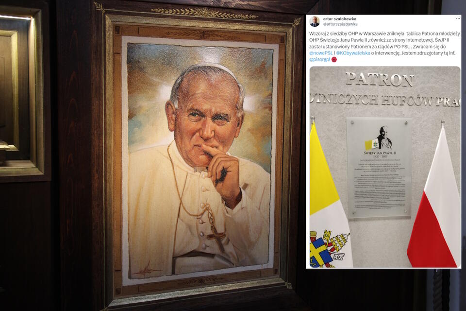 Portret św. Jana Pawła II / autor: Fratria 