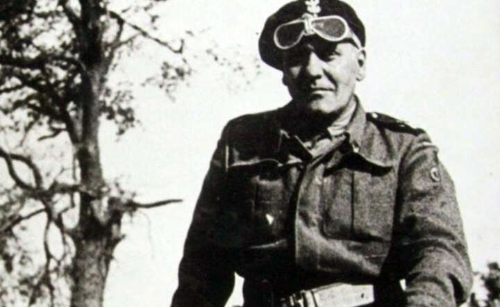 Gen. Stanisław Maczek w 1944 roku / autor: Wikimedia