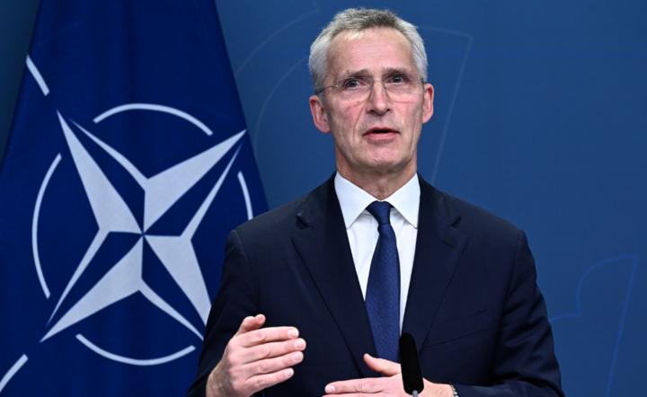sekretarz generalny NATO Jens Stoltenberg / autor: PAP/EPA/Jonas Ekstromer