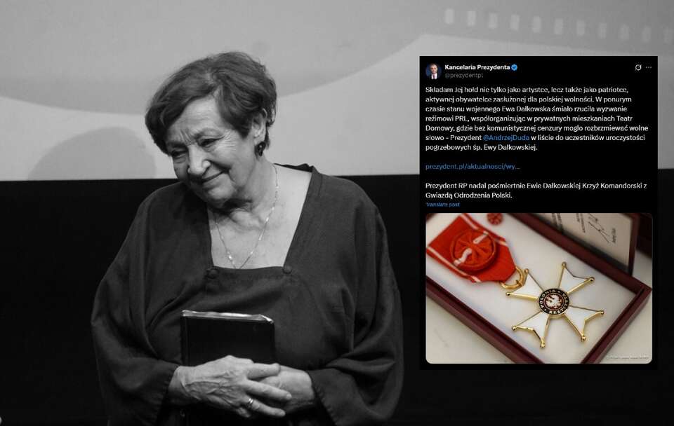 Ewa Dałkowska / autor: Fratria/X