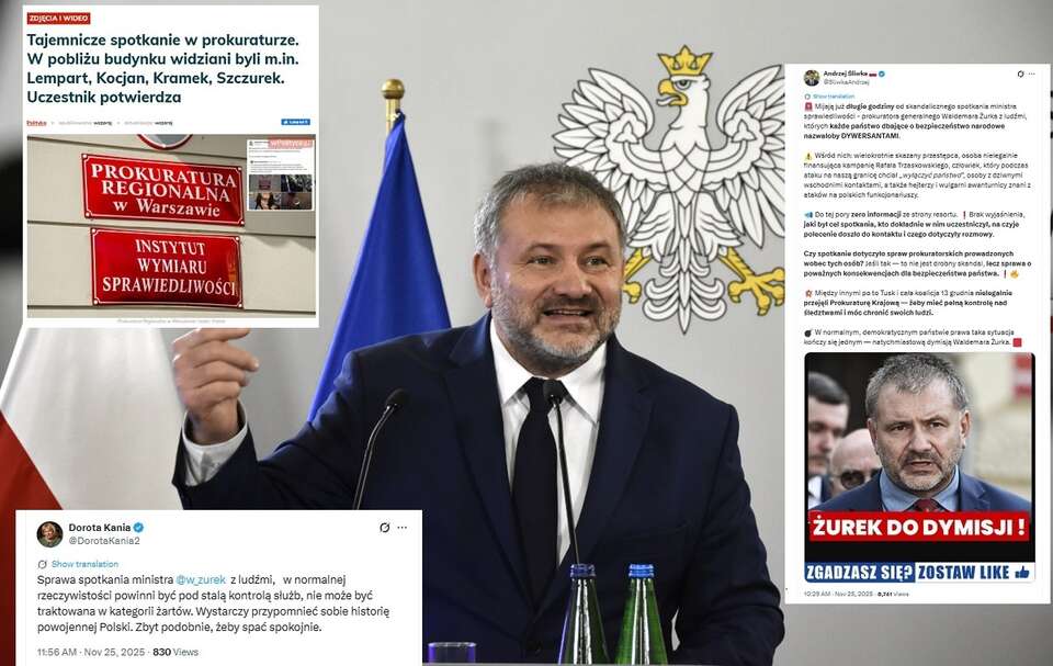 Hejterzy u Żurka? Burza w sieci po nagraniach z prokuratury!