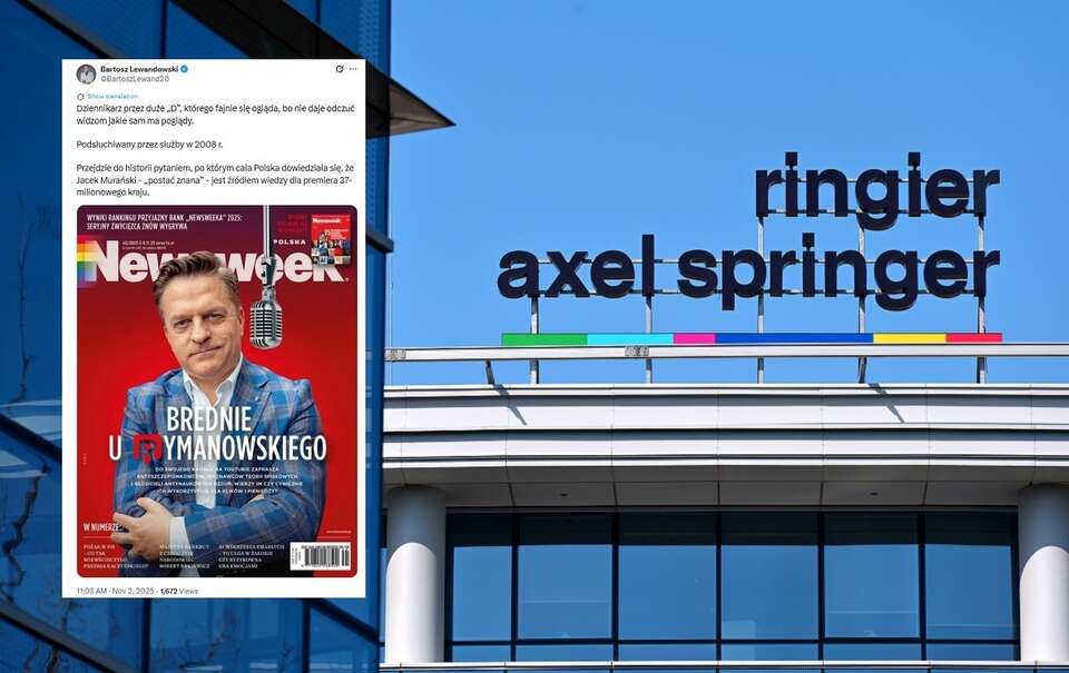 Siedziba Ringier Axel Springer Polska - wydawcy "Newsweeka" / autor: Fratria, X
