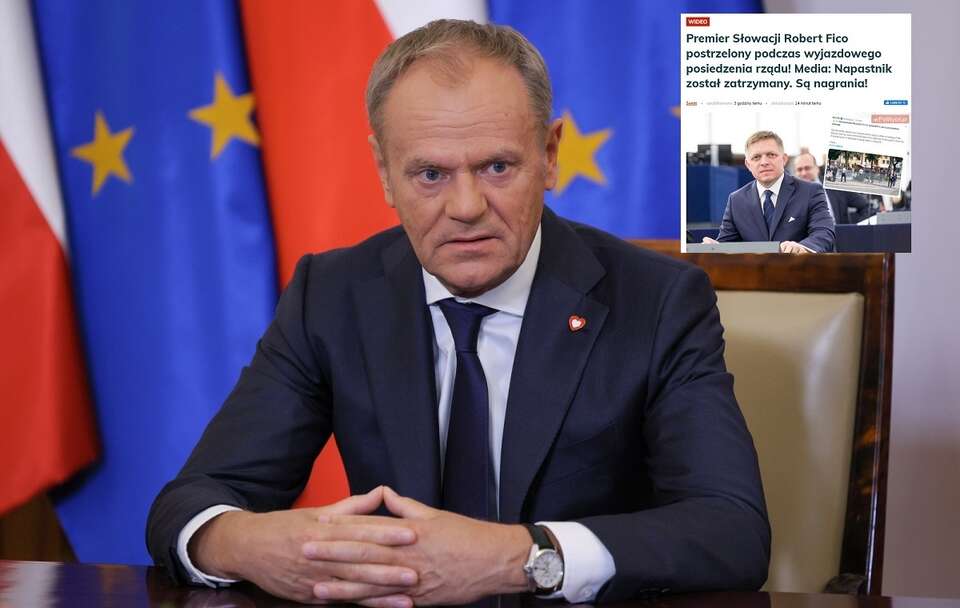 Donald Tusk / autor: PAP/Paweł Supernak/screenshot wPolityce.pl