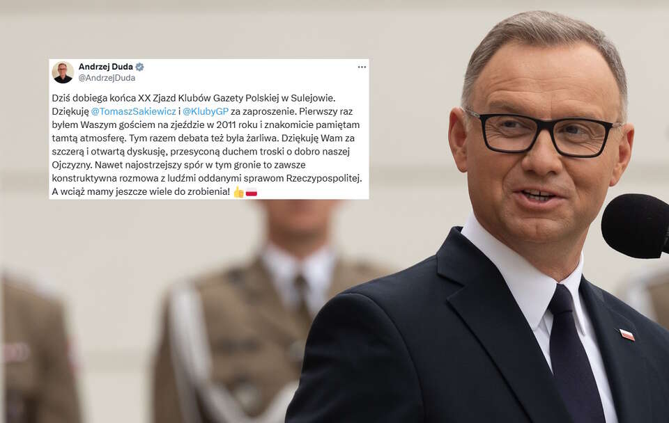 Andrzej Duda / autor: Fratria/X