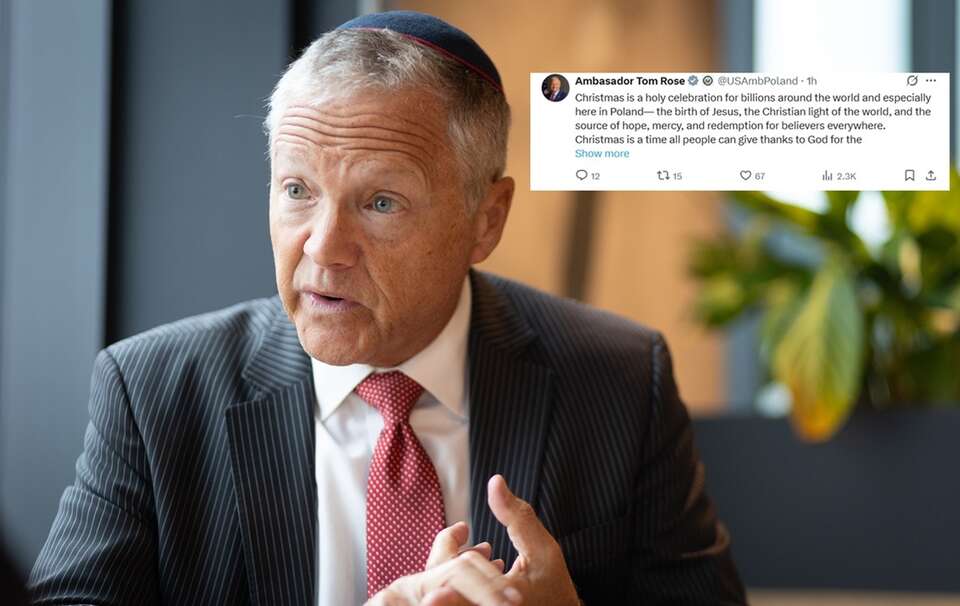 Ambasador USA w Polsce Tom Rose / autor: Fratria