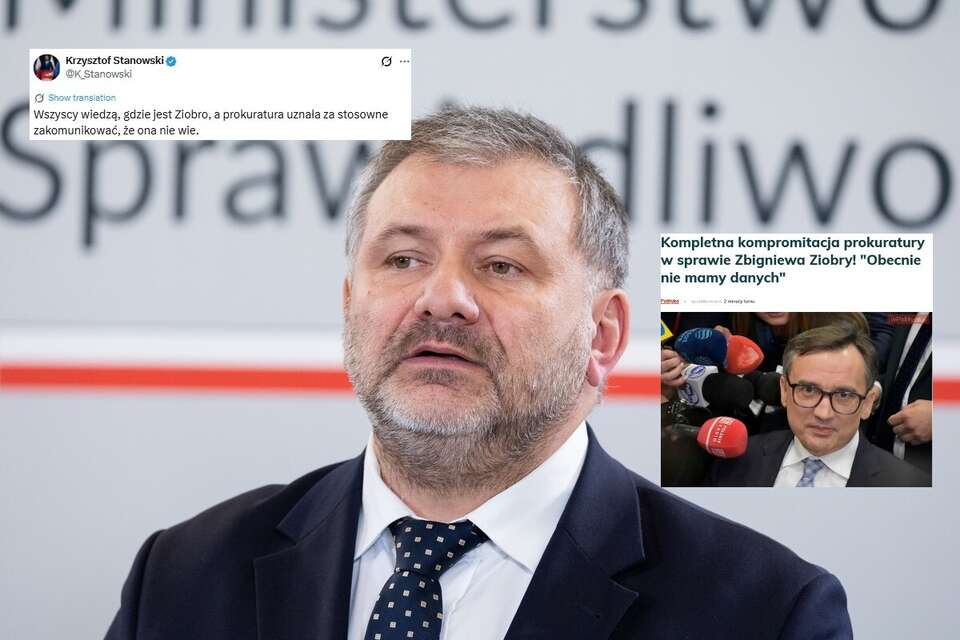 Stanowski szydzi z blamażu ludzi Tuska. W tle Zbigniew Ziobro