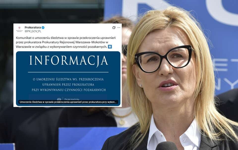 Neo-Prokuratura Krajowa zdecydowała się... umorzyć postępowanie ws. prokurator Ewy Wrzoszek. / autor: Fratria
