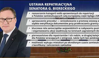 "1 mln Polaków może wrócić do kraju". Oto projekt Biereckiego