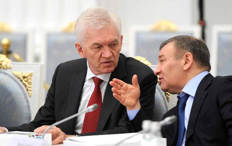 Giennadij Timczenko i Arkadij Rotenberg / autor: wikimedia.commons: Kremlin.ru/2 June 2015/https://creativecommons.org/licenses/by/4.0/