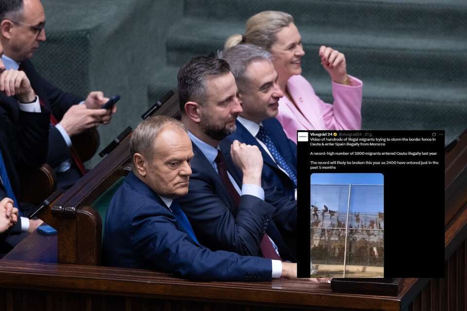 Tego chce Tusk?! Mrożące krew w żyłach nagranie z migrantami