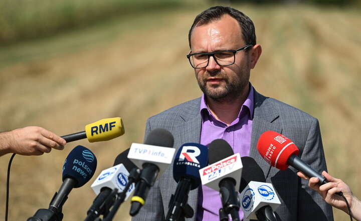 Prokurator Okręgowy w Lublinie Grzegorz Trusiewicz podczas konferencji prasowej  / autor: PAP/Wojtek Jargiło