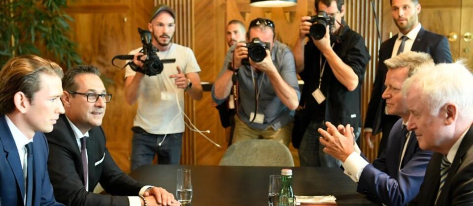 Kanclerz Austrii Sebastian Kurz / autor: PAP/EPA