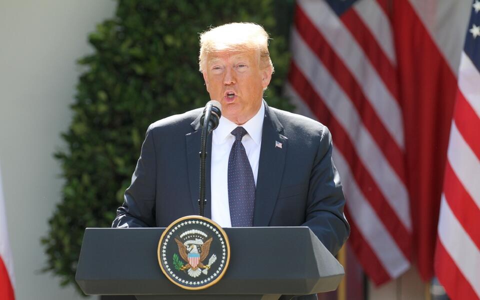 B. prezydent USA Donald Trump / autor: Fratria