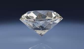 Odkryto ultrarzadki diament. Niebieski cud, 42 karaty
