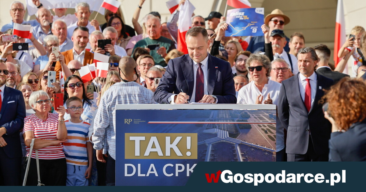 Prezydent w Kaliszu: CPK tu wróci!