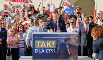 Prezydent w Kaliszu: CPK tu wróci!