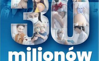Premier na FB: wykonaliśmy już 30 milionów szczepień