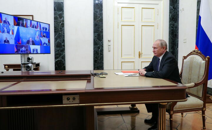 Prezydent Rosji Władimir Putin / autor: PAP/EPA/MIKHAIL KLIMENTYEV / KREMLIN POOL / SPUTNIK / POOL