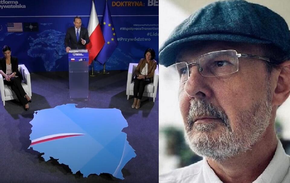 Konferencja PO/prof. Arkadiusz Jabłoński / autor: screenshot Facebook Platforma Obywatelska/archiwum prof. Arkadiusza Jabłońskiego