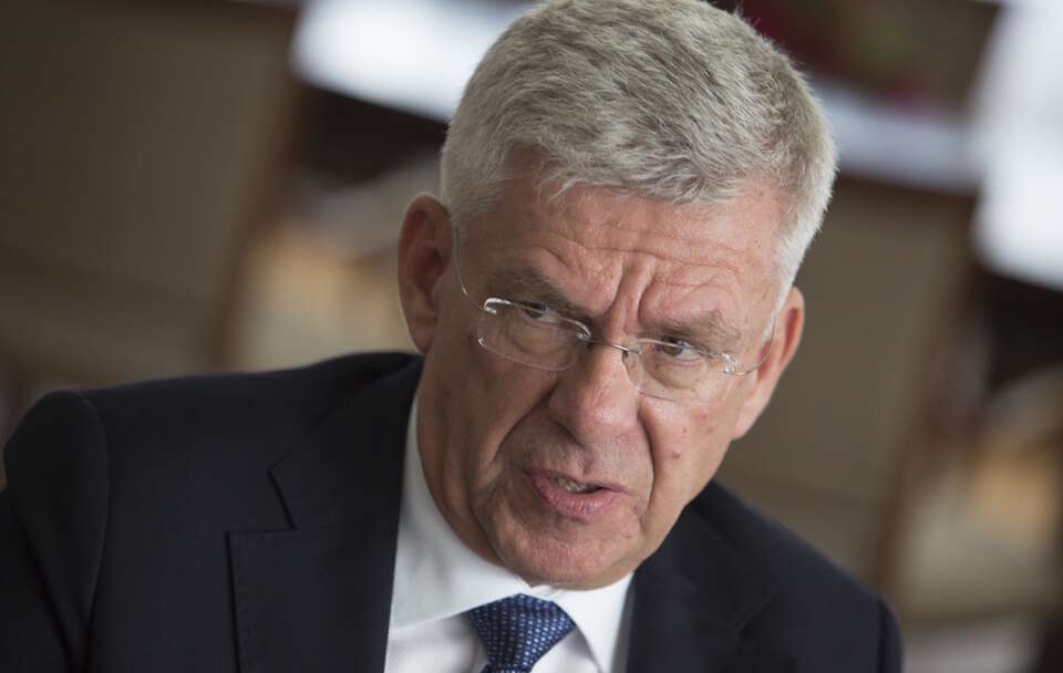 Senator PiS Stanisław Karczewski będąc lekarzem jest oburzony doniesieniami ws. warszawskiego Szpitala Południowego. Uważa, że stołeczne struktury powinny zostać rozwiązane.  / autor: Fratria